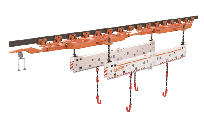 支架搬運(yùn)專用薄體梁